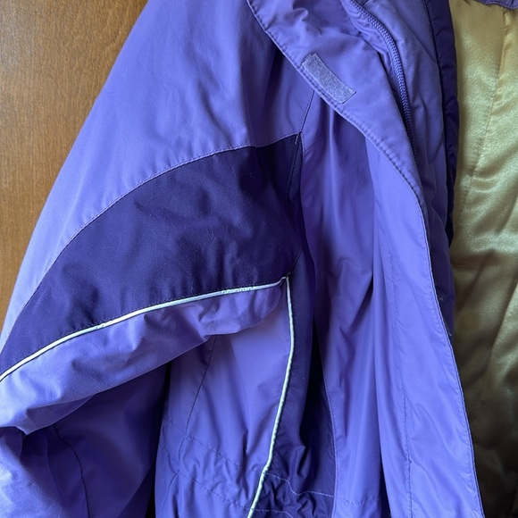 Columbia Women’s Winter/ Ski Jacket Waterproof Two Tone Purple Size L - Picture 2 of 7
